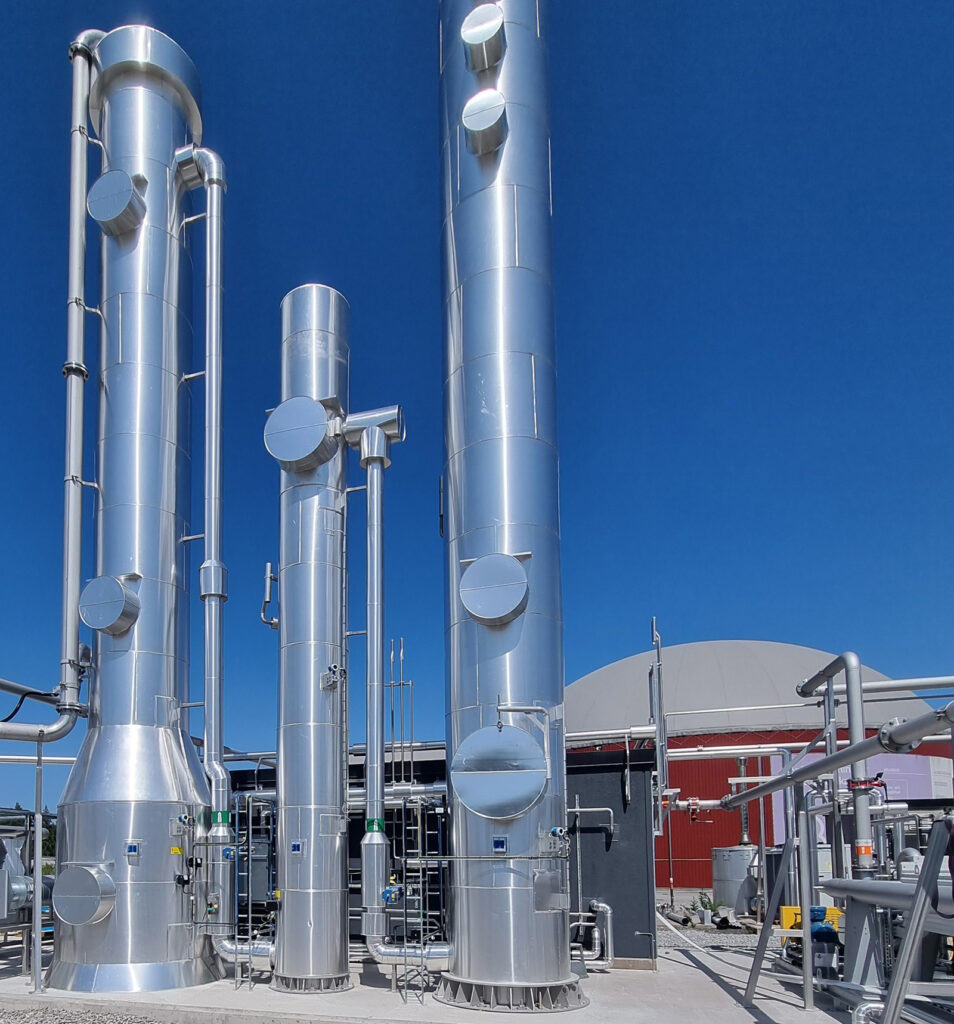 Biogas uppgradering